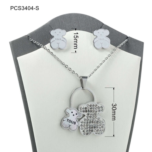 Stainless Steel Tou*s Jewelry Set LI210411-PCS3404-S