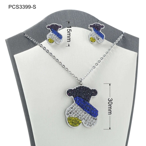 Stainless Steel Tou*s Jewelry Set LI210411-PCS3399-S