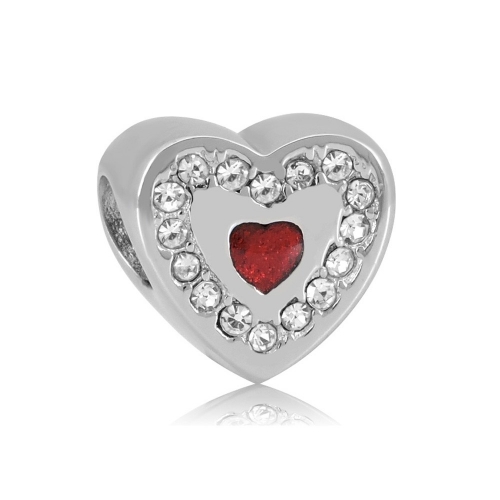 Stainless Steel Pandor*a Charm PD0066R