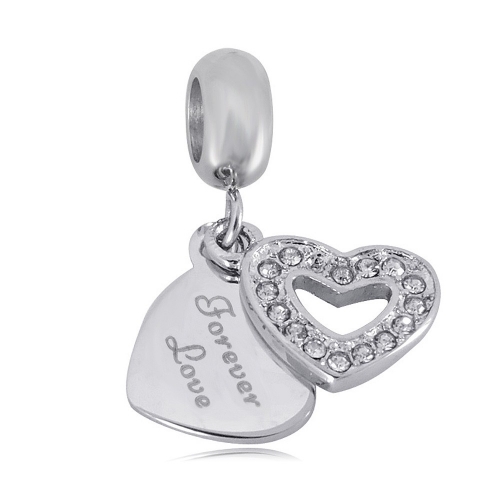 Stainless Steel Pandor*a Charm PD0059L