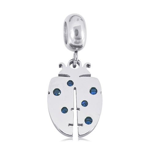 Stainless Steel Pandor*a Charm PC210414-PD0224B