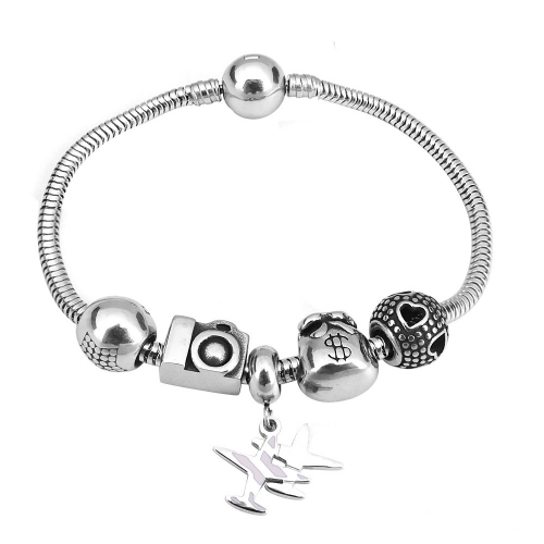 Stainless Steel Pandor*a Bracelet C249