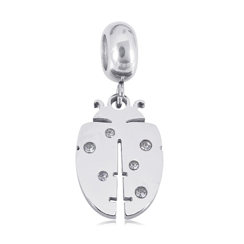 Stainless Steel Pandor*a Charm PC210414-PD0224W