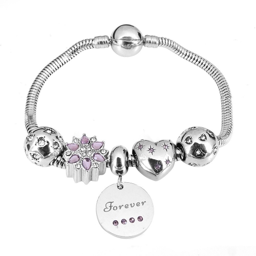 Stainless Steel Pandor*a Bracelet C220