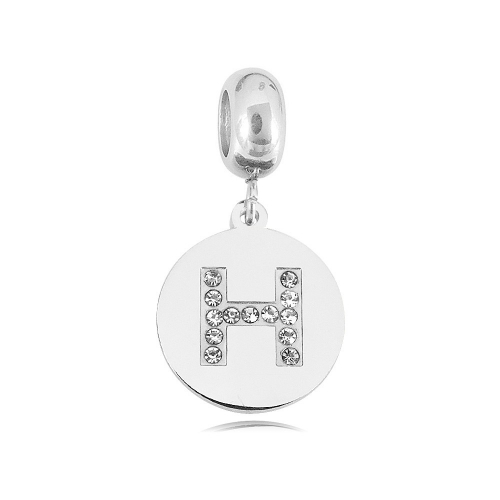 Stainless Steel Pandor*a Charm PC210414-PD0326SH