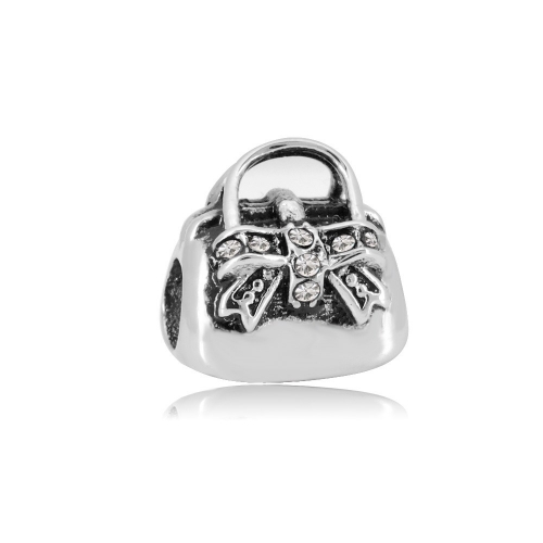 Stainless Steel Pandor*a Charm PD0141W