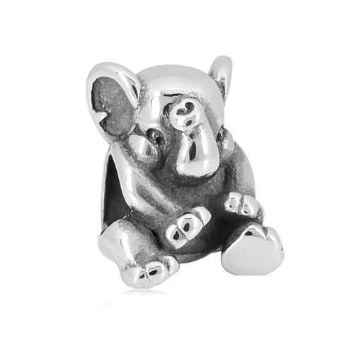 Stainless Steel Pandor*a Charm PD0105