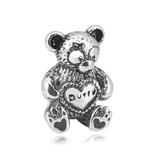 Stainless Steel Pandor*a Charm PD0288B