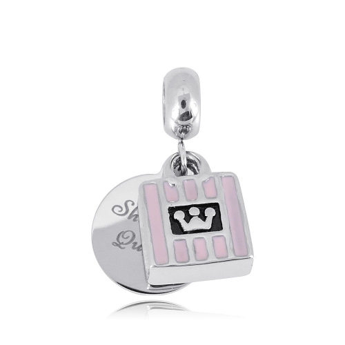 Stainless Steel Pandor*a Charm PD0057P