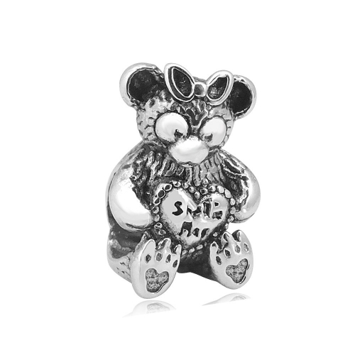 Stainless Steel Pandor*a Charm PD0288G