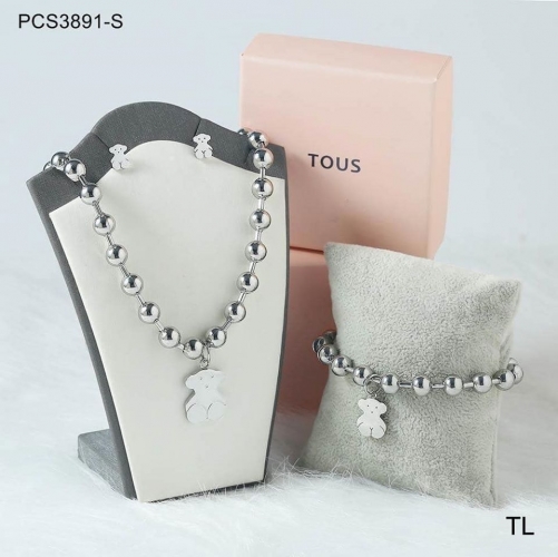 Stainless Steel Tou*s Jewelry Set S210414-PCS3891-S