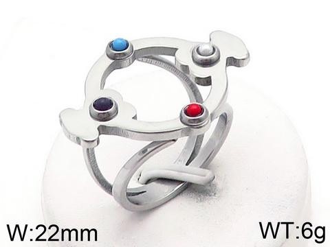 Stainless Steel Tou*s Ring JZ-009G