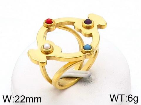 Stainless Steel Tou*s Ring JZ-009J