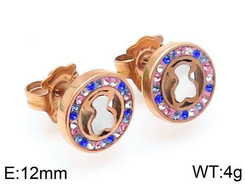 Stainless Steel Tou*s Earring ED-054M