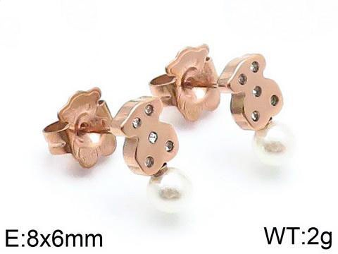 Stainless Steel Tou*s Earring ED-025M