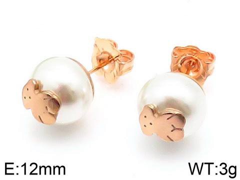 Stainless Steel Tou*s Earring ED-020LR