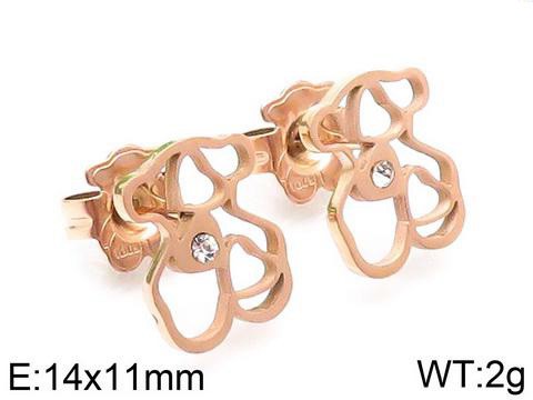 Stainless Steel Tou*s Earring ED-052M