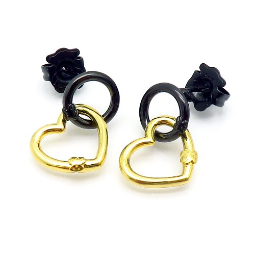 Stainless Steel Tou*s Earring ED-113BG