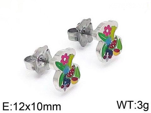 Stainless Steel Tou*s Earring ED-003G