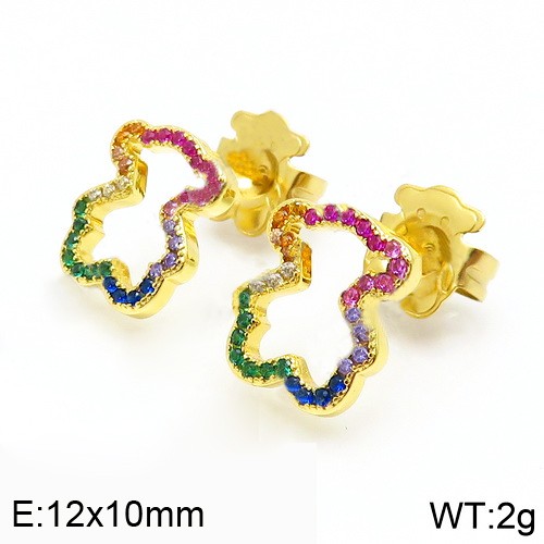 Stainless Steel Tou*s Earring ED-099G