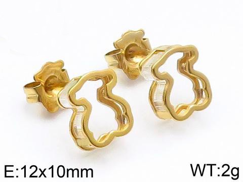 Stainless Steel Tou*s Earring ED-033J