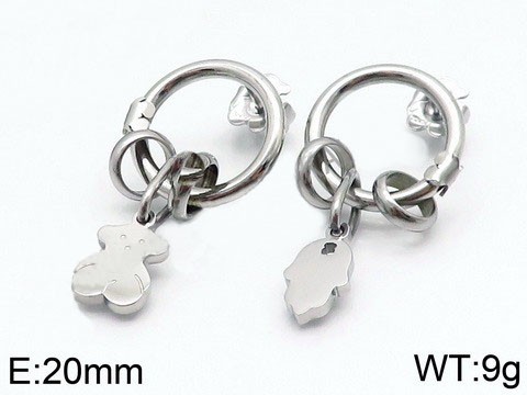 Stainless Steel Tou*s Earring ED-072S