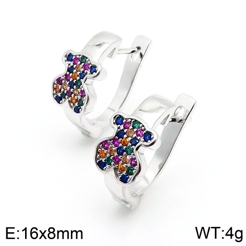 Stainless Steel Tou*s Earring ED-103S