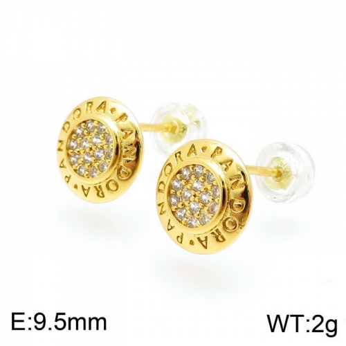 Stainless Steel Pandor*a Earring ED-125G