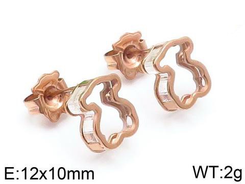 Stainless Steel Tou*s Earring ED-033M