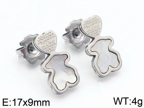 Stainless Steel Tou*s Earring ED-060G