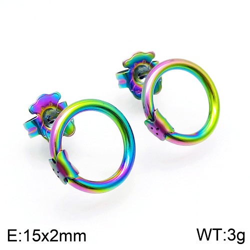 Stainless Steel Tou*s Earring ED-078M