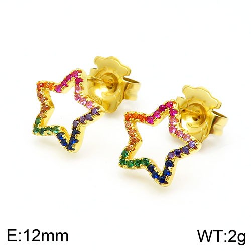 Stainless Steel Tou*s Earring ED-101G