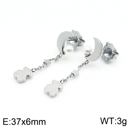 Stainless Steel Tou*s Earring ED-107S