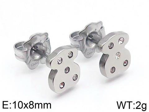 Stainless Steel Tou*s Earring ED-048G