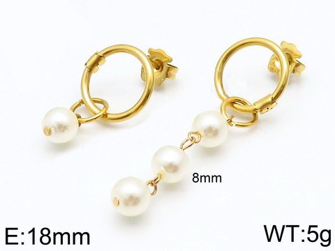 Stainless Steel Tou*s Earring ED-077G