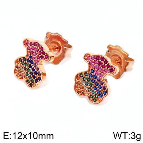 Stainless Steel Tou*s Earring ED-089R