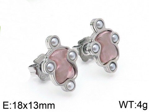 Stainless Steel Tou*s Earring ED-075S