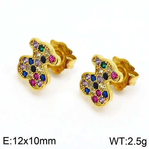 Stainless Steel Tou*s Earring ED-093G