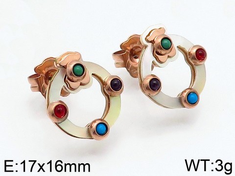 Stainless Steel Tou*s Earring ED-070R