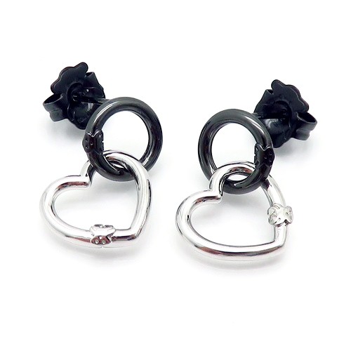 Stainless Steel Tou*s Earring ED-113BS