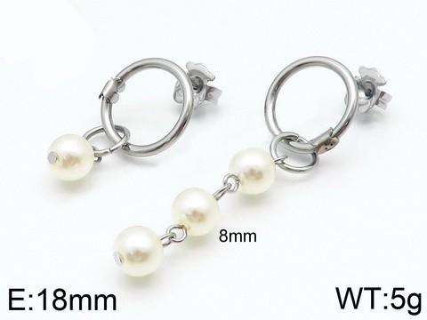 Stainless Steel Tou*s Earring ED-077S