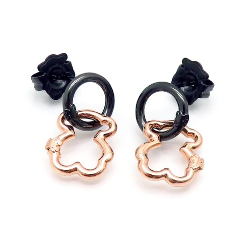 Stainless Steel Tou*s Earring ED-112BR