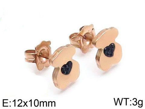 Stainless Steel Tou*s Earring ED-019M