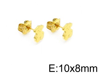 Stainless Steel Tou*s Earring ED-009MG