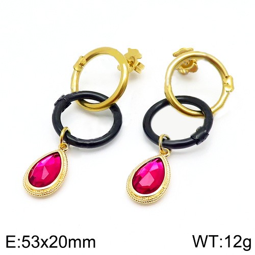 Stainless Steel Tou*s Earring ED-095GB