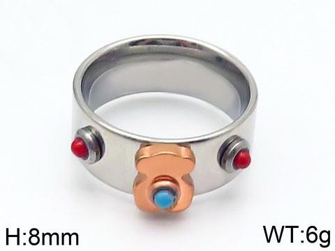 Stainless Steel Tou*s Ring JZ-001GM