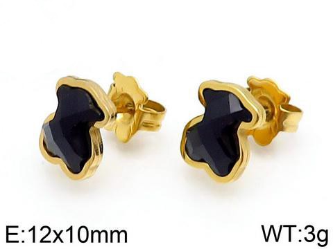 Stainless Steel Tou*s Earring ED-064G