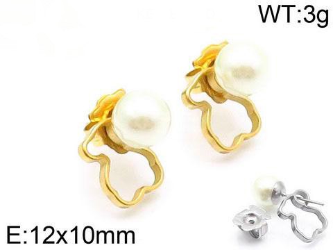 Stainless Steel Tou*s Earring ED-007J