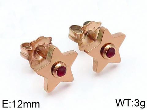 Stainless Steel Tou*s Earring ED-044M