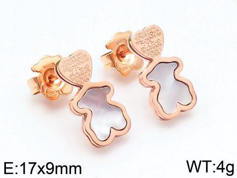 Stainless Steel Tou*s Earring ED-060M